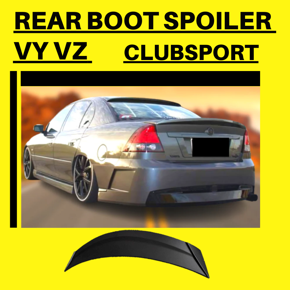 Holden Commodore VY VZ Rear Boot Spoiler CLUBSPORT Style