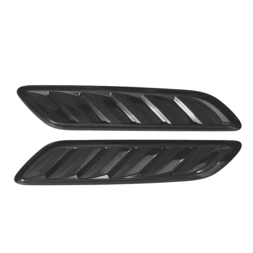 Holden Commodore VF VE Bonnet Vents MATTE Black Stick On